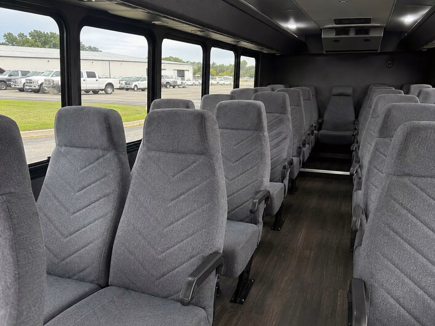 20 passenger minibus interior