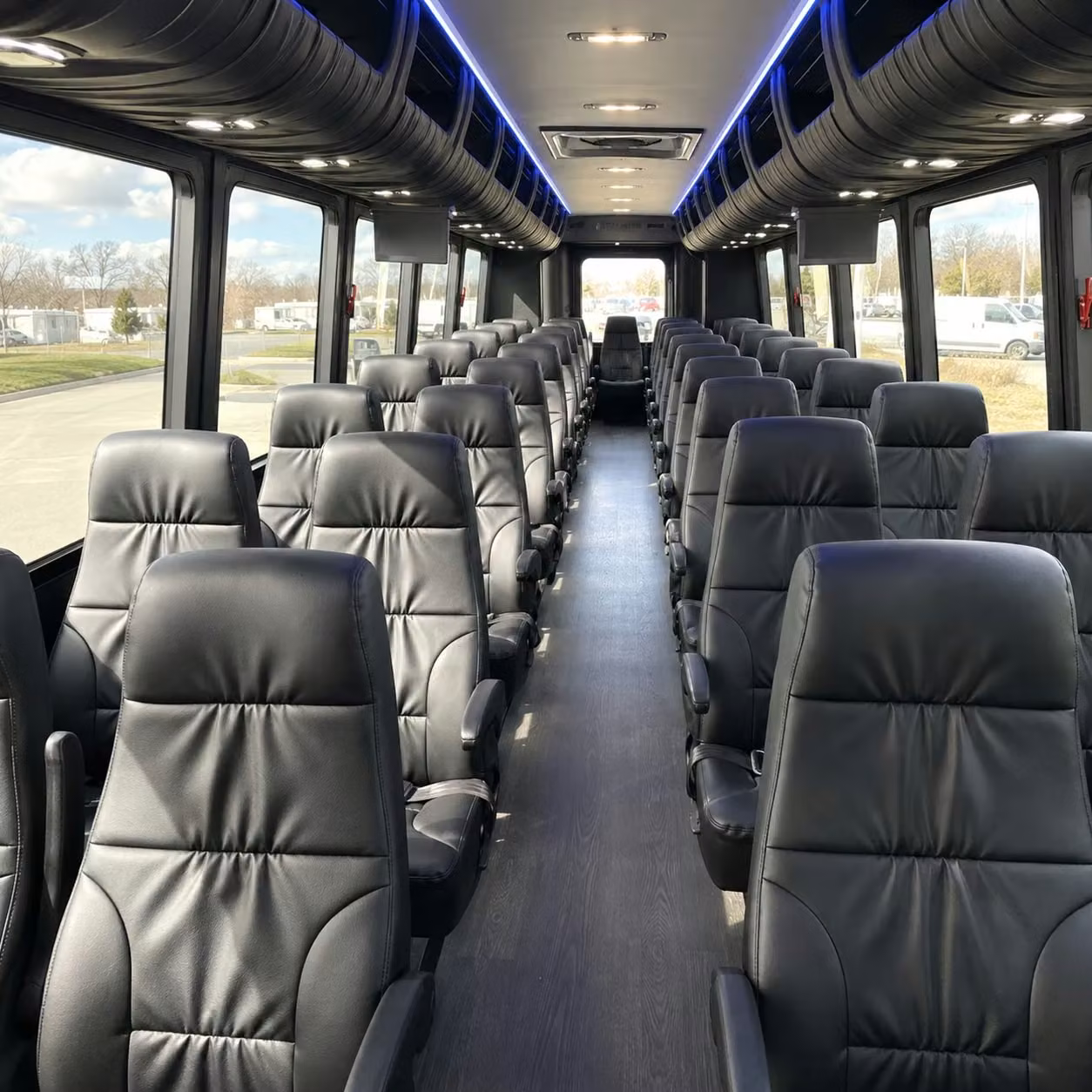 dallas 28 passenger minibus rental