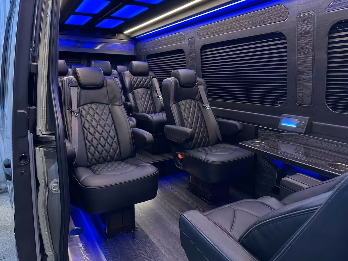 sprinter van transportation for groups and events across dallas