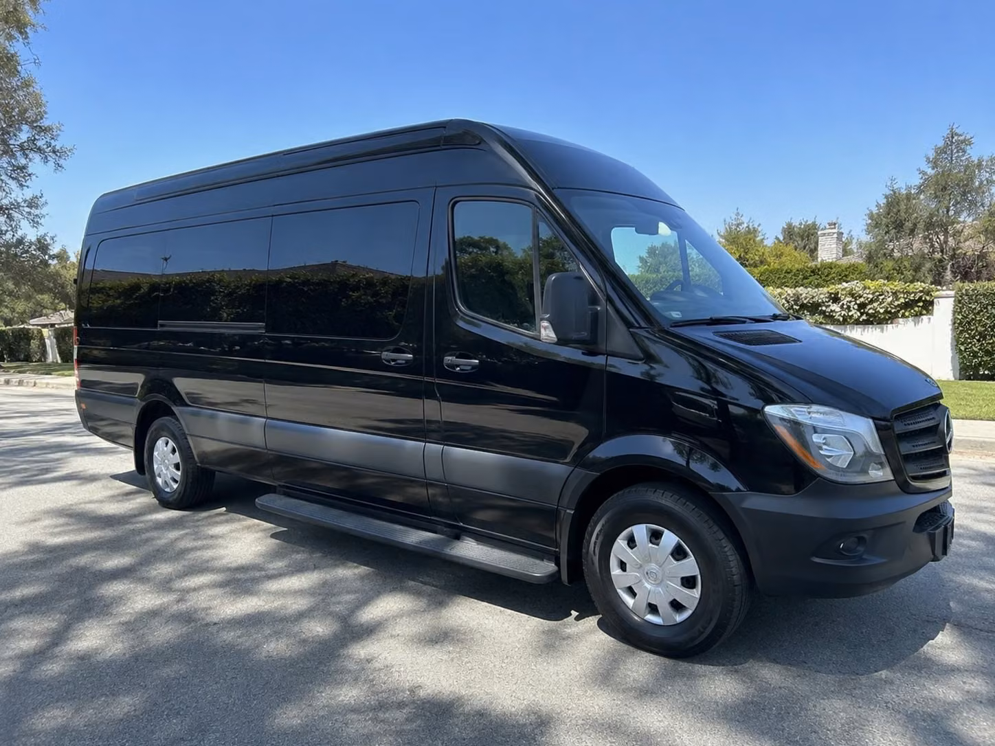 sprinter van with driver